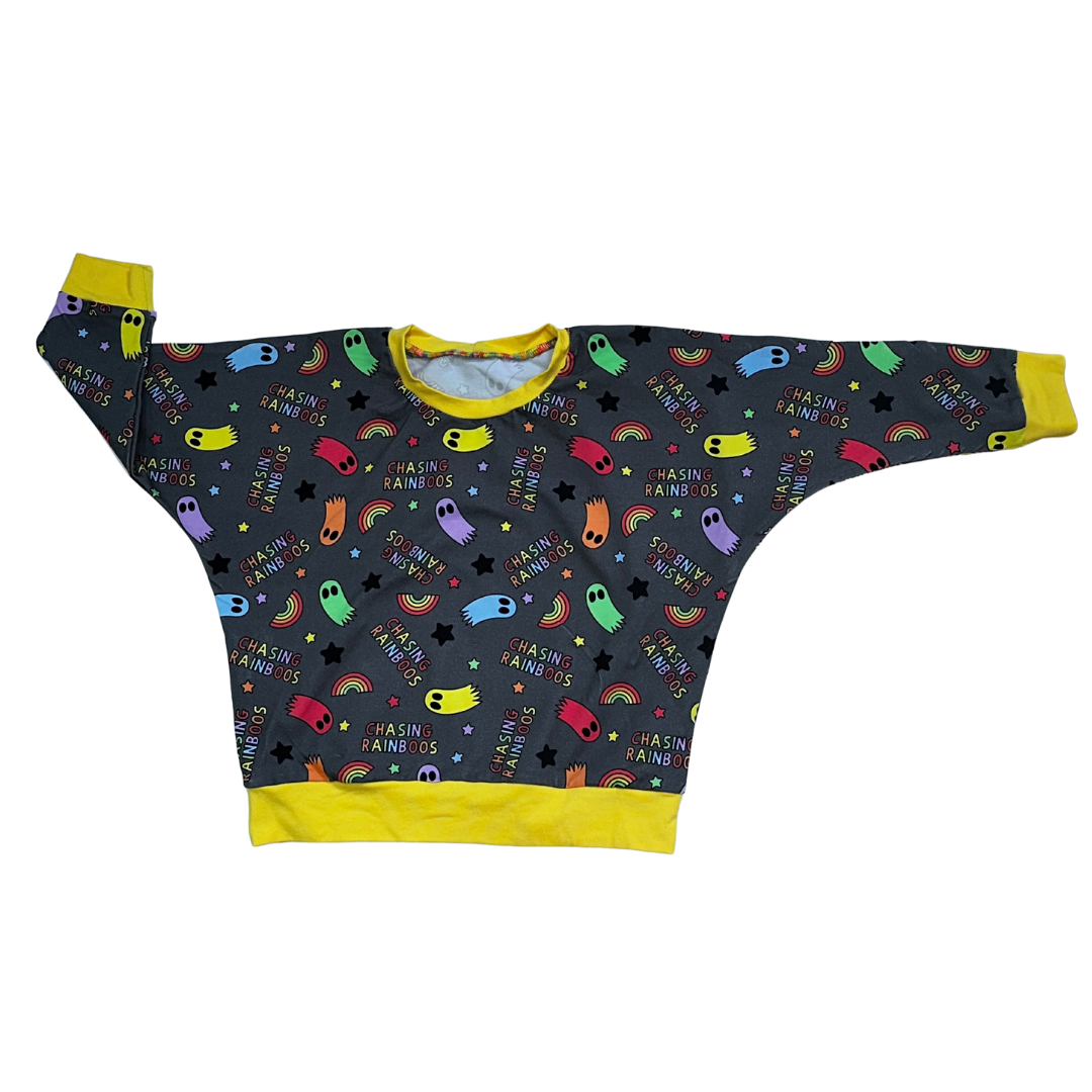 chasing rainboo lounge sweater 12-18m