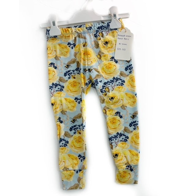 roses leggings 18-24m