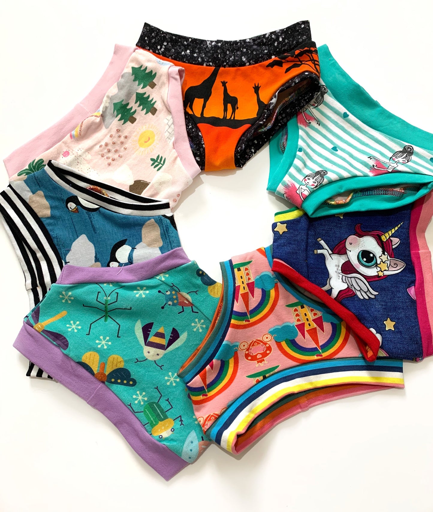 Mystery Childrens Brief packs for ages 5-6 and above
