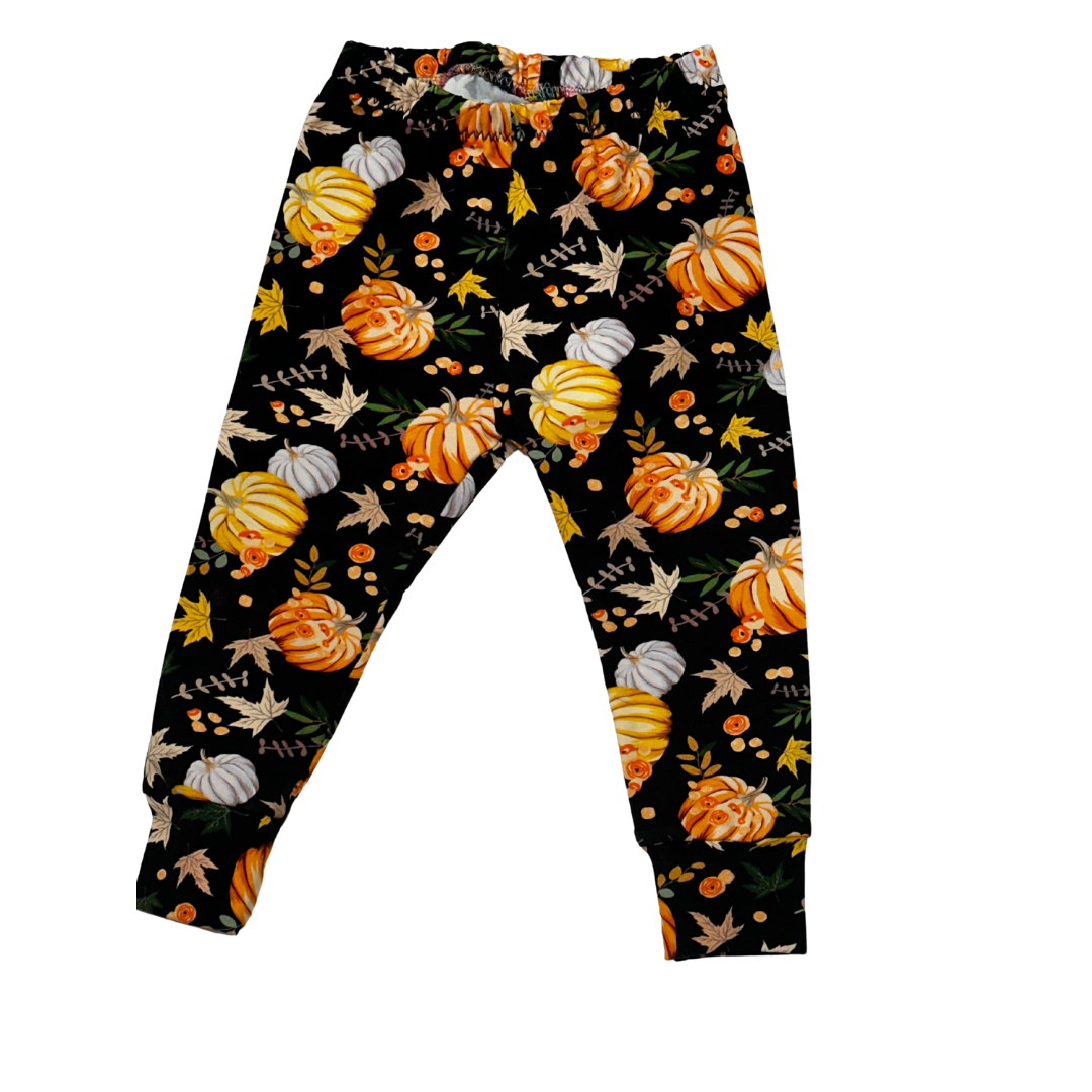 autumn pumpkin leggings 9-12m