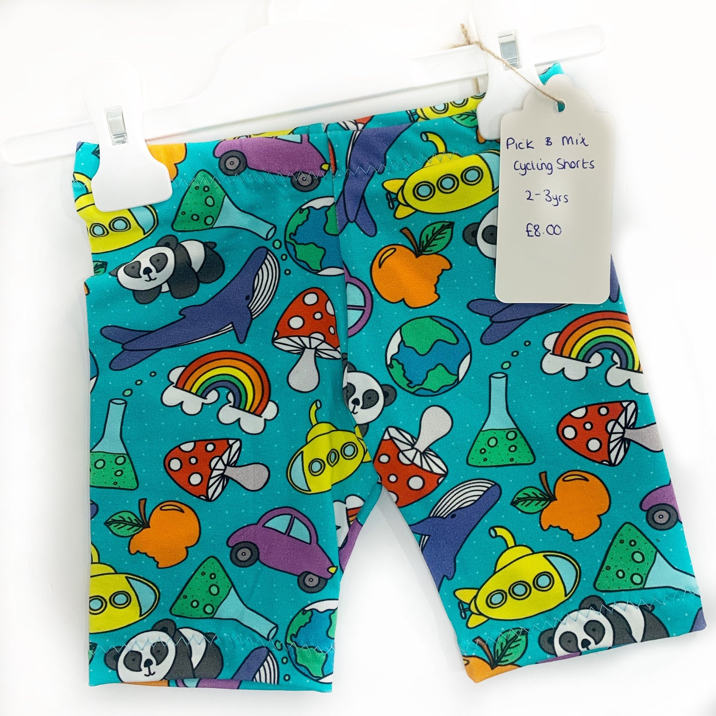 pick and mix cycling shorts 2-3yrs