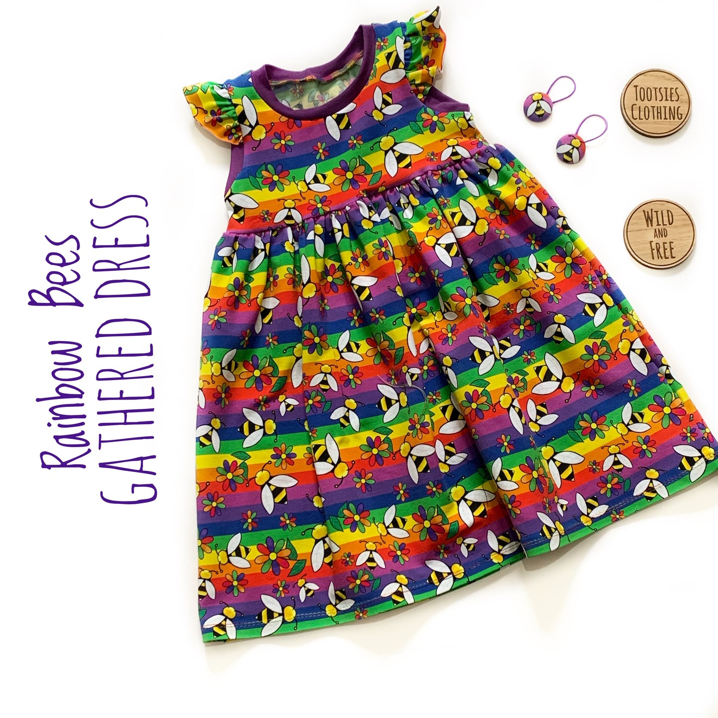Mystery Made To Order Gathered style Dress